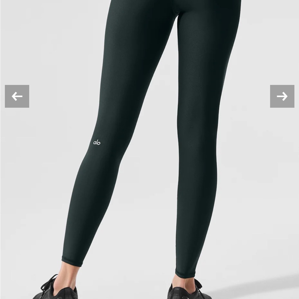 ALO Yoga Women's Dark Green Leggings